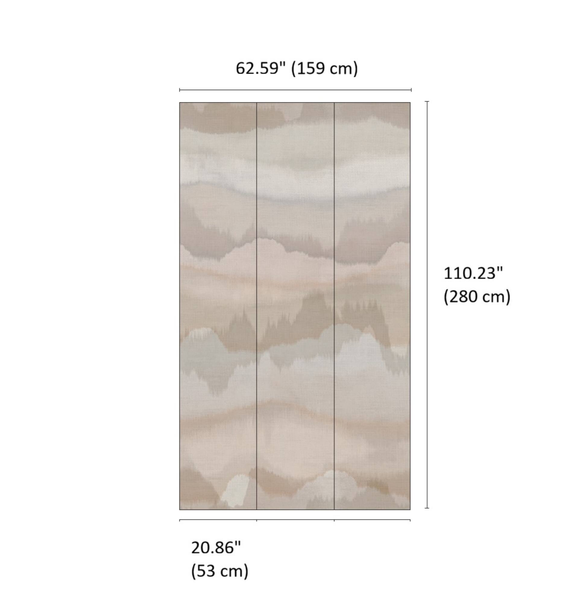 Designs Direct Painted Horizon Wall Mural
